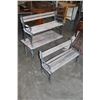 Image 1 : KIDS WROUGHT IRON PATIO TABLE AND BENCHES