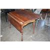 Image 1 : WALNUT DROPSIDE TABLE WITH TWO LEAFS