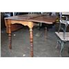 Image 2 : WALNUT DROPSIDE TABLE WITH TWO LEAFS