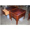Image 2 : PAIR OF TWO DRAWER DESIGNER ENDTABLES