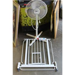 SUPER FLOOR FAN AND BABY GATE