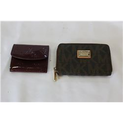 LOUIS VITTON AND MICHAEL KORS WALLETS