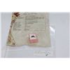 Image 1 : LADIES WHITE 14KT WHITE GOLD RUBY RING SIZE 7.5 RETAIL $500