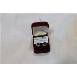 BRAND NEW TOPAZ AND STERLING STUD EARRINGS