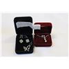 Image 1 : TWO SETS OF RHINESTONE NECKLACE AND EARRING SETS