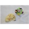 Image 2 : GOEBEL PIGS FIGURE AND STAFFORDSHIRE FLORAL
