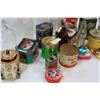 Image 3 : LOT OF COLLECTIBLE TINS AND BOTTLES