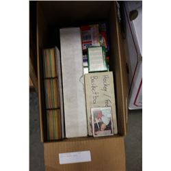 BOX OF SPORTS CARDS