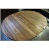 Image 2 : ROUND OAK DINING TABLE