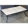 Image 1 : TILE TOP COFFEE TABLE
