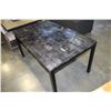 Image 3 : NEW HOME ELEGANCE MODERN FAUX MARBLE DINING TABLE