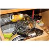 Image 2 : WOOD BOX OF VINTAGE KITCHEN WARE AND RECIPE BOXES AND WOODENWARE