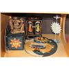 Image 1 : SHELF LOT OF DECORATIVE SUNA ND MOON ITEMS