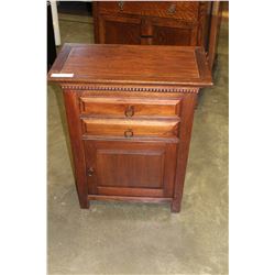 RUSTIC MAHOGANY CABINET