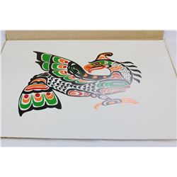 LOT OF FIVE UNFRAMED NATIVE PRINTS