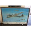 Image 1 : FRAMED BF 815 PLANE SIGNED
