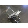 Image 2 : BRAND NEW MODERN STAINLESS GLASS TOP HOME ELEGANCE ENDTABLE