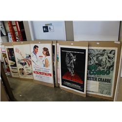 LOT OF OLD MOVIE POSTERS