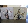 Image 1 : TWO LARGE CANVAS PICTURES