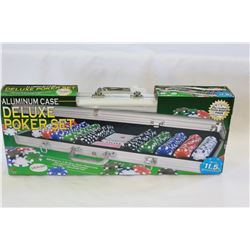 DELUXE POKER SET IN CASE