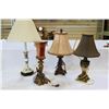 Image 1 : FOUR SMALL DESIGNER LAMPS