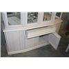 Image 2 : LARGE BLEACHED OAK CHINA CABINET
