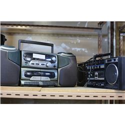 FISHER AND CITIZEN BOOKSHELF STEREOS