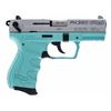 Image 1 : Walther Arms 5050325 PK380 Single/Double 380 Automatic Colt Pistol (ACP) 3.6" 8+1 Angel Blue Polymer