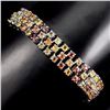 Natural Fancy Sapphire 142 Carats Bracelet