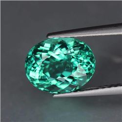 Natural Bluish Green Apatite 1.72 Cts