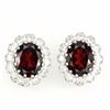 Natural Mozambique Garnet Earrings