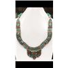 Image 1 : Tibet Hand Made Turquoise & Coral Necklace