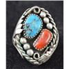 Image 1 : NAVAJO SILVER RING SIGNED PB