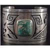 Image 1 : HOPI SILVER CUFF BY FRANK LAHALEON