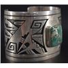 Image 3 : HOPI SILVER CUFF BY FRANK LAHALEON