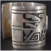 Image 4 : HOPI SILVER CUFF BY FRANK LAHALEON