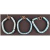 Image 3 : THREE TURQOUISE BRACELETS