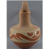Image 2 : SAN ILDEFONSO POTTERY WEDDING VASE BY HELEN GUTIERREZ