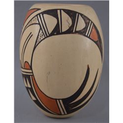 HOPI POTTERY VASE SIGNED S.M.