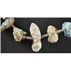 Image 2 : TWO SANTO DOMINGO TURQUOISE NUGGET NECKLACE