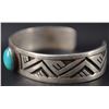 Image 2 : HOPI SILVER BRACELET BY VICTOR COOCHWYTEWA