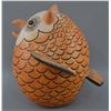 Image 2 : ZUNI POTTERY OWL BY NAHOHAI MILFROD