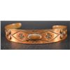 Image 3 : SIX COPPER BRACELETS, (3) MARKED BELL TRADING
