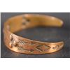 Image 4 : SIX COPPER BRACELETS, (3) MARKED BELL TRADING