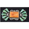 Image 1 : ZUNI SILVER PIN BY ED & JENNIE VICENTI