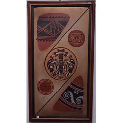 ORIGINAL HOPI WATERCOLOR BY RAYMOND NAHA