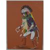 Image 1 : ORIGINAL HOPI PAINTING BY NEIL DAVID