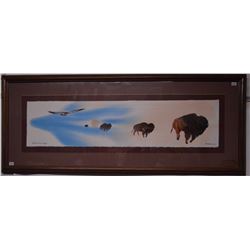 ORIGINAL KIOWA PINTING BY JACKIE D TOINTIGH