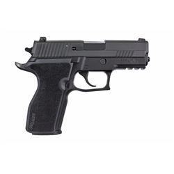 Sig Sauer Pistol: Semi-Auto P229 Series 9MM Caliber Double Action 10+1 Matte Black Nitron Finish