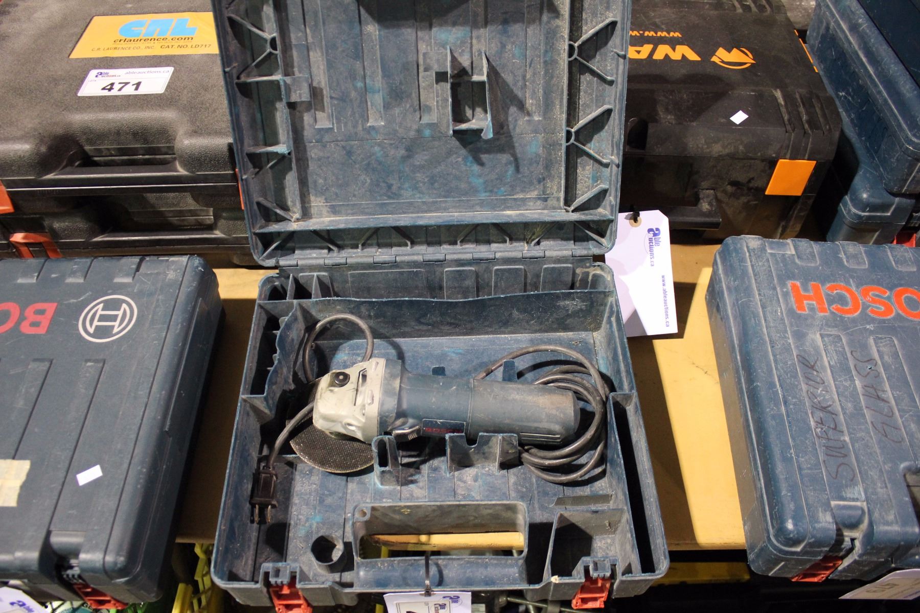 Bosch Angle Grinder In Case